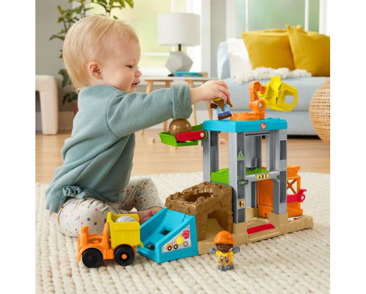 Fisher-Price Little People Load Up ‘N Learn Construction Site (GWD30)