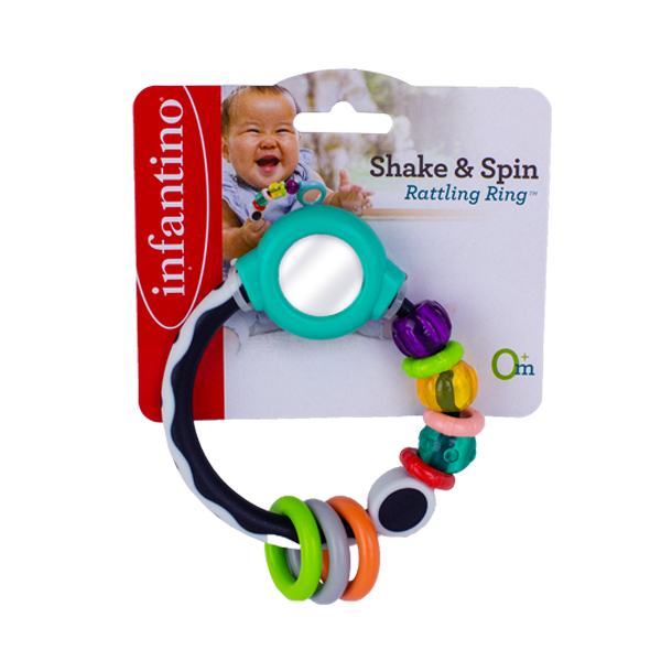 Infantino Shake & Spin Rattle Ring (F005151)