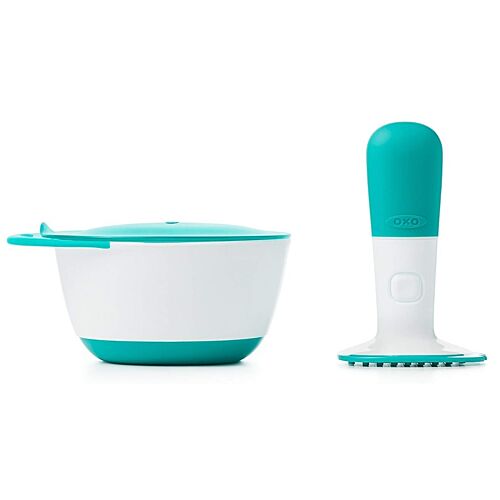 OXO Tot Baby Food Masher- Teal