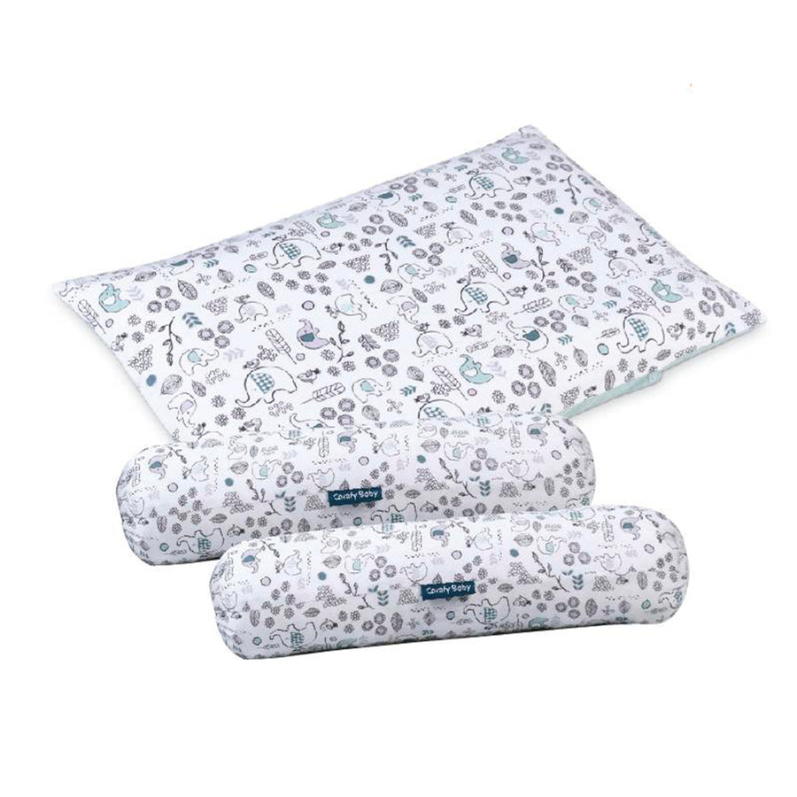 Comfy Living Bolster & Pillow Set (S)- Elephant