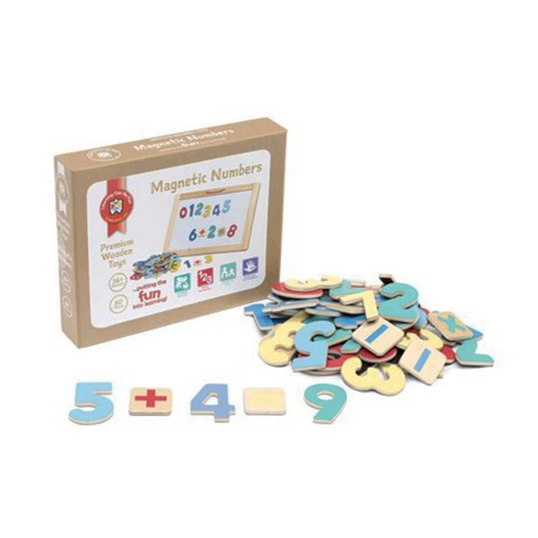 Learning Can Be Fun Magnetic Number Set Of 60 Pieces