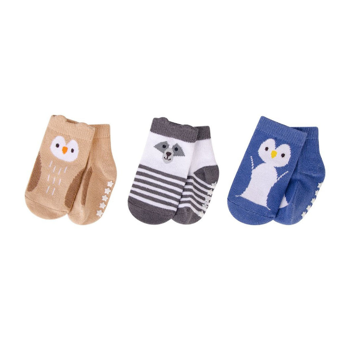 Hudson Baby Animal Baby Socks with Non Skid