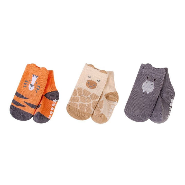 Hudson Baby Animal Baby Socks with Non Skid