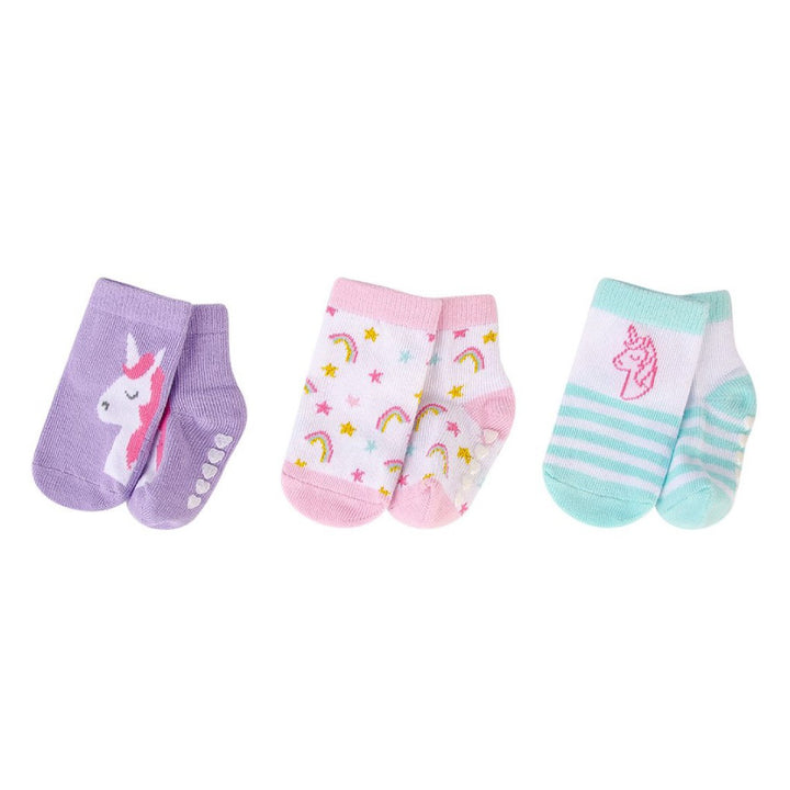 Hudson Baby Animal Baby Socks with Non Skid