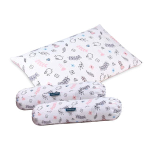 Comfy Living Bolster & Pillow Set (S)- Sparrow