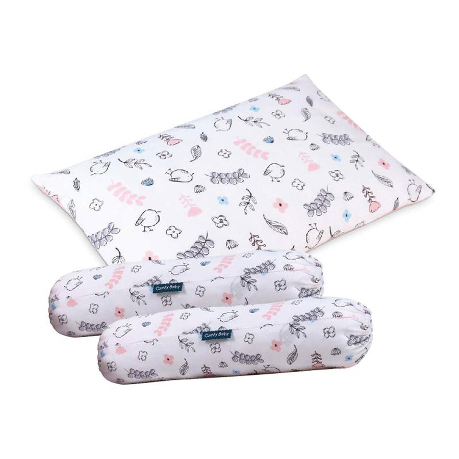 Comfy Living Bolster & Pillow Set (S)- Sparrow
