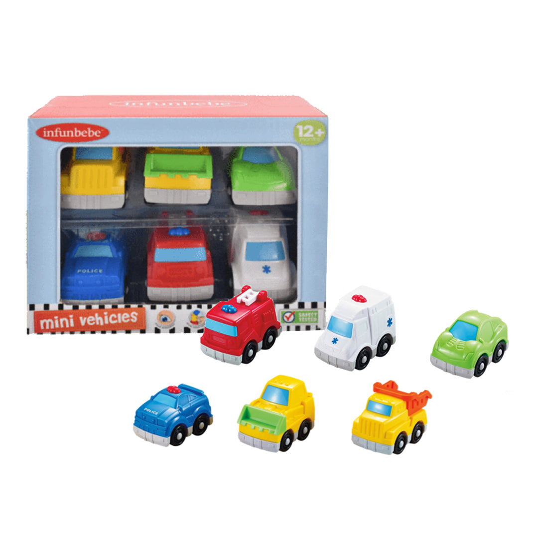 Infunbebe Mini Vehicles set of 6