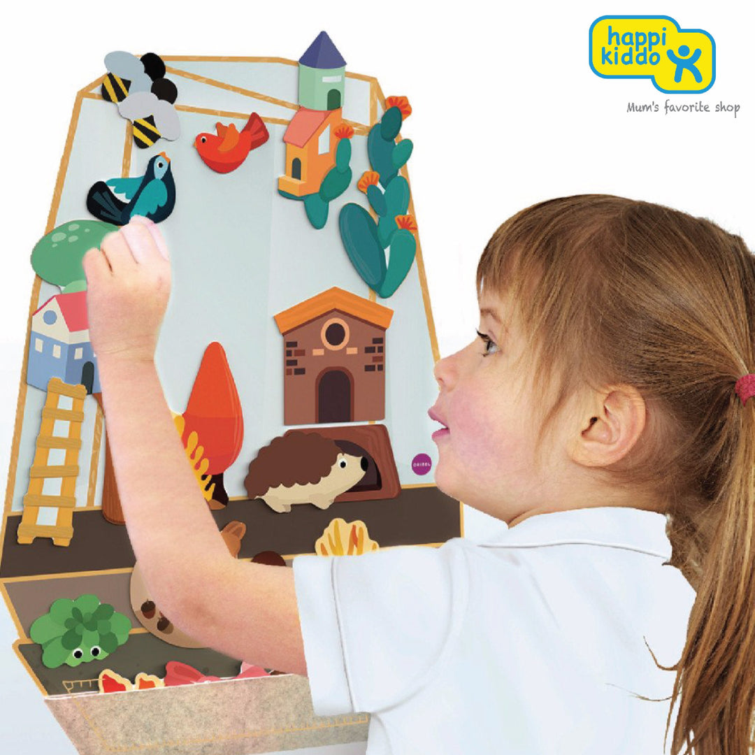 Oribel VertiPlay Wall Toy - The Enchanted Garden - image 5 - Happikiddo.com