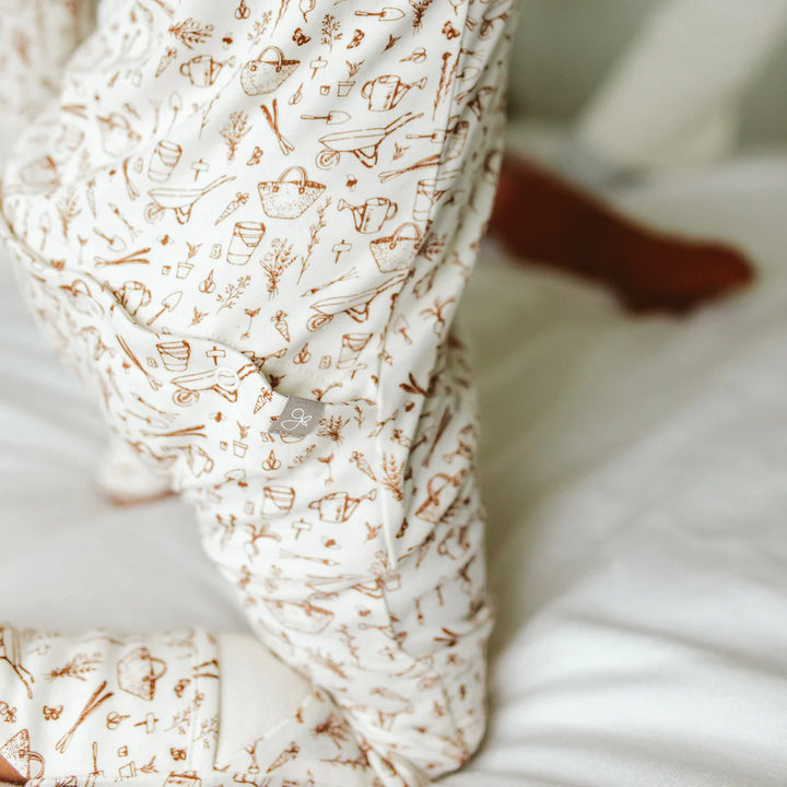 Goumi Kids Zipper Jumpsuit (6 - 12m)