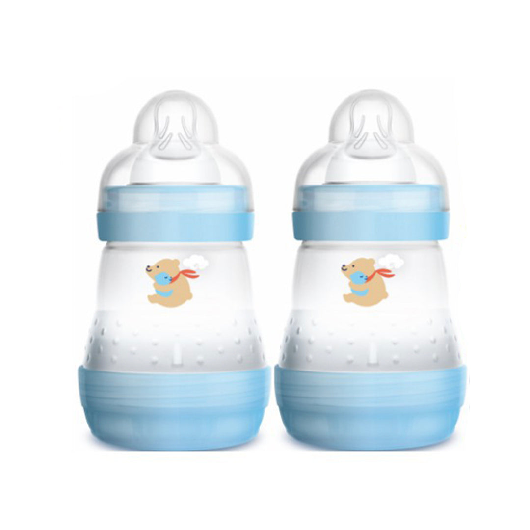 MAM Easy Start Anti Colic Bottle 160ml Blue - 2 packs (B716B) – image 1