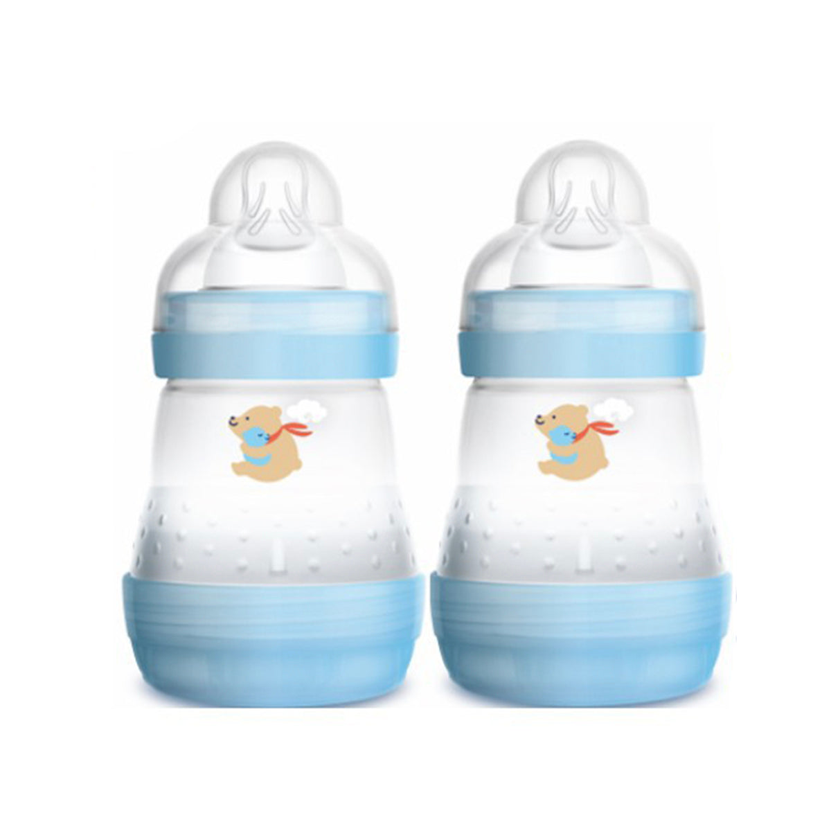 MAM Easy Start Anti Colic Bottle 160ml Blue - 2 packs (B716B) – image 1
