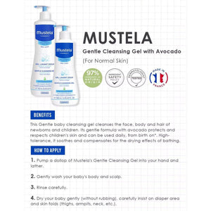 Mustela Gentle Cleansing Gel 500ml