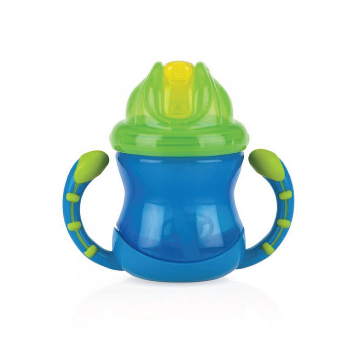 Nuby Flip N' Sip Cup - Fat Straw 240ml- 8oz