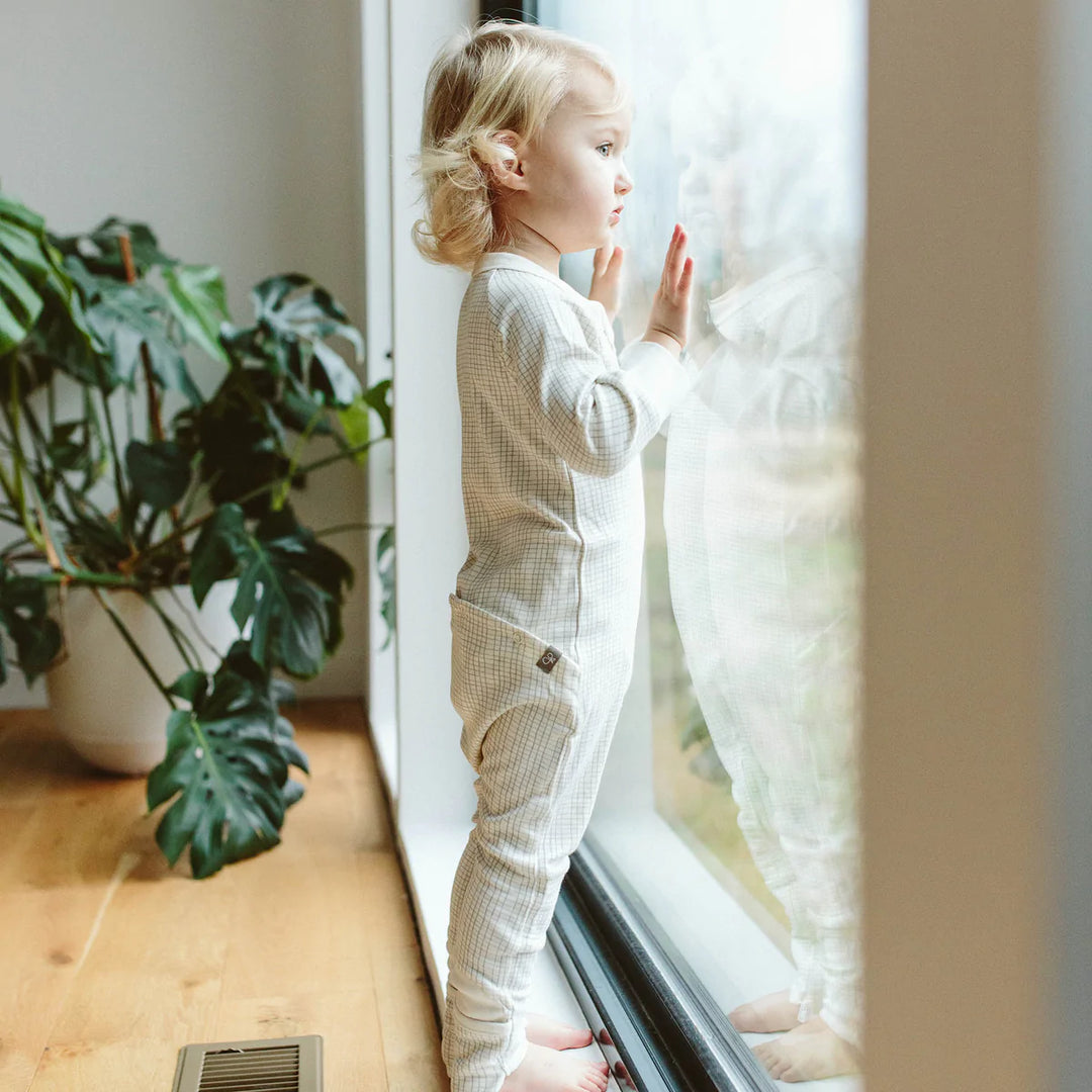 Goumi Kids Zipper Jumpsuit (6 - 12m)