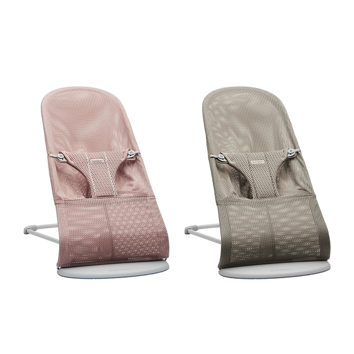 BabyBjörn Bouncer Bliss Mesh with Light Grey Frame