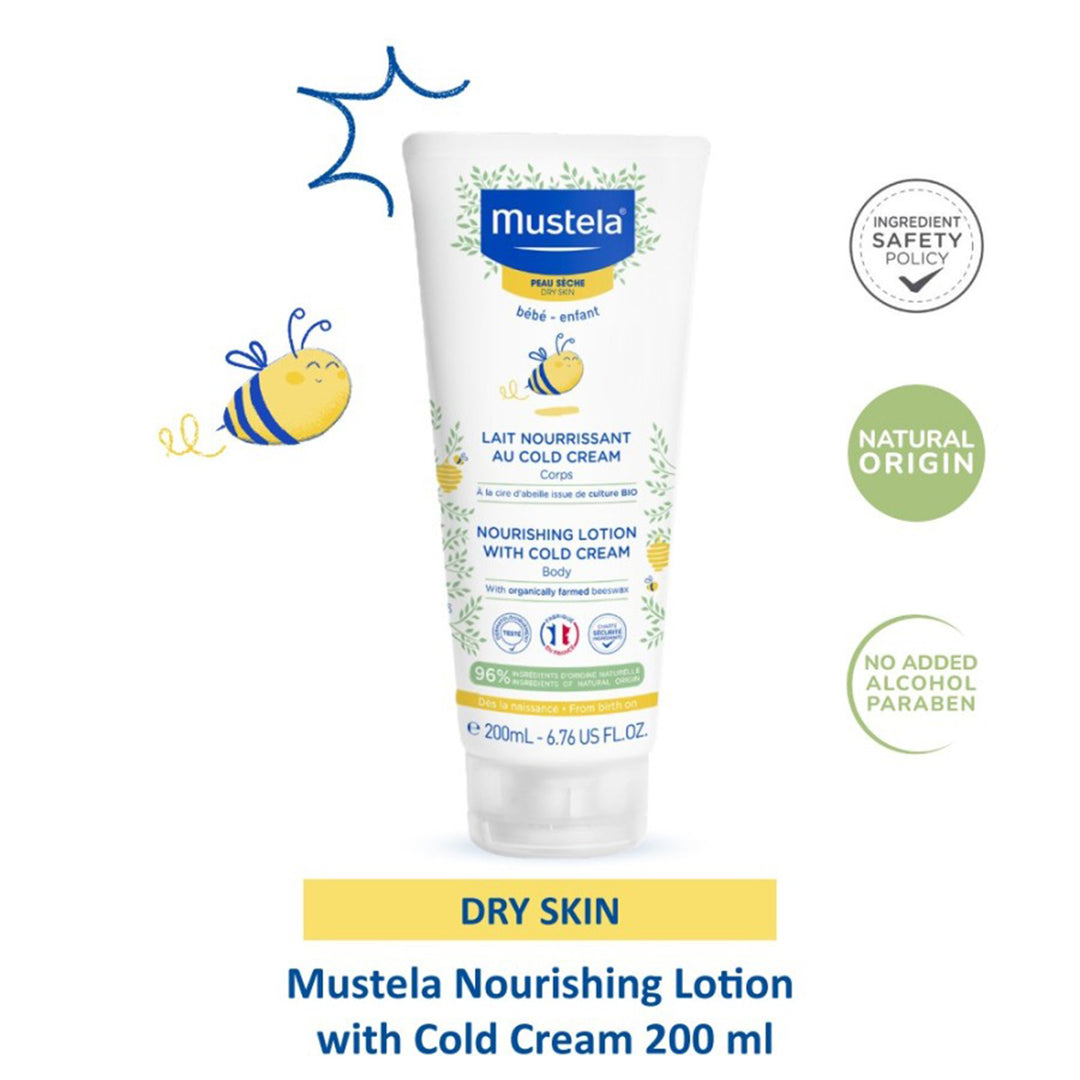 Mustela Nourishing Lotion with Cold Cream 200ml