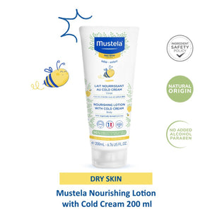 Mustela Nourishing Lotion with Cold Cream 200ml