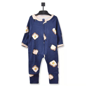 Little Star Baby Zip Sleepsuit