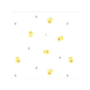 Baecios Korea Embossing Gauze Cotton Handkerchief