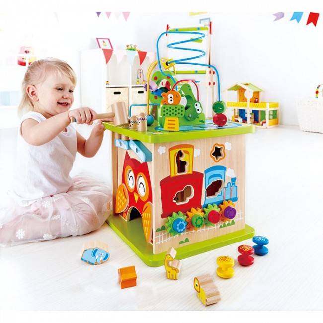 Hape Forest Animal Play Cube