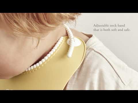 BabyBjörn Baby Bib 2pcs Set (Powder Yellow /Powder Blue)