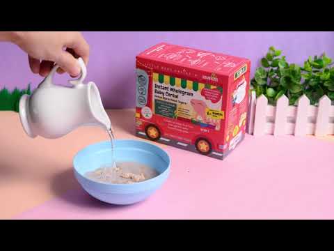 Gnubkins Premium Brown Rice Instant Cereal- Step 1