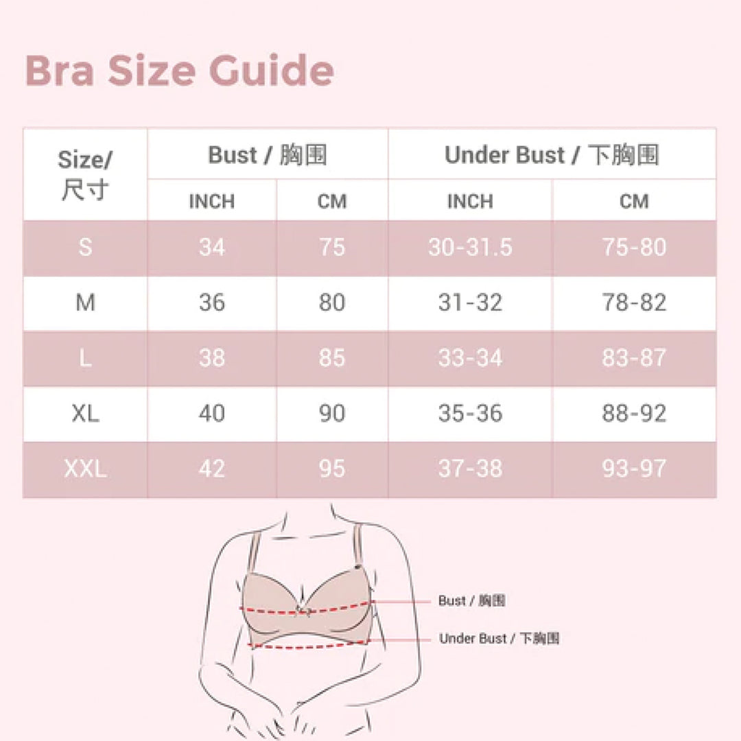 Bmama The True Mulberry Silk Seamless Nursing T-shirt Bra