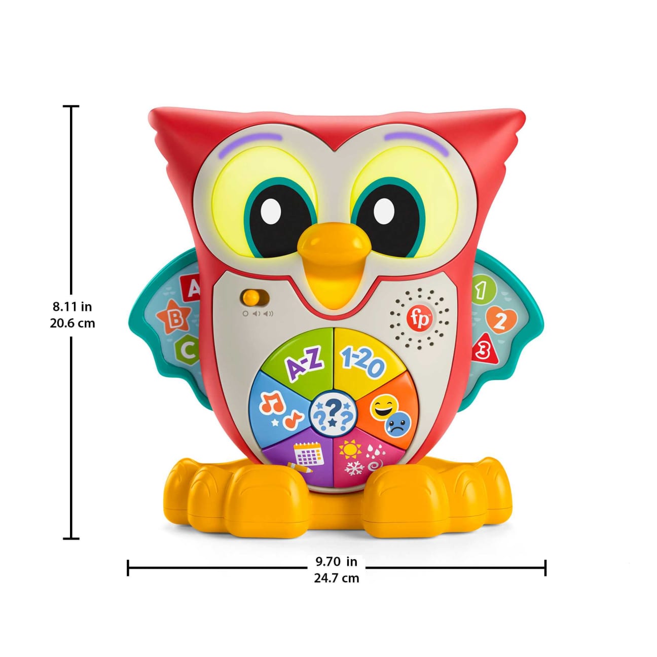 Fisher-Price Linkimals Light Up & Learn Owl - image 2 - Happikiddo.com
