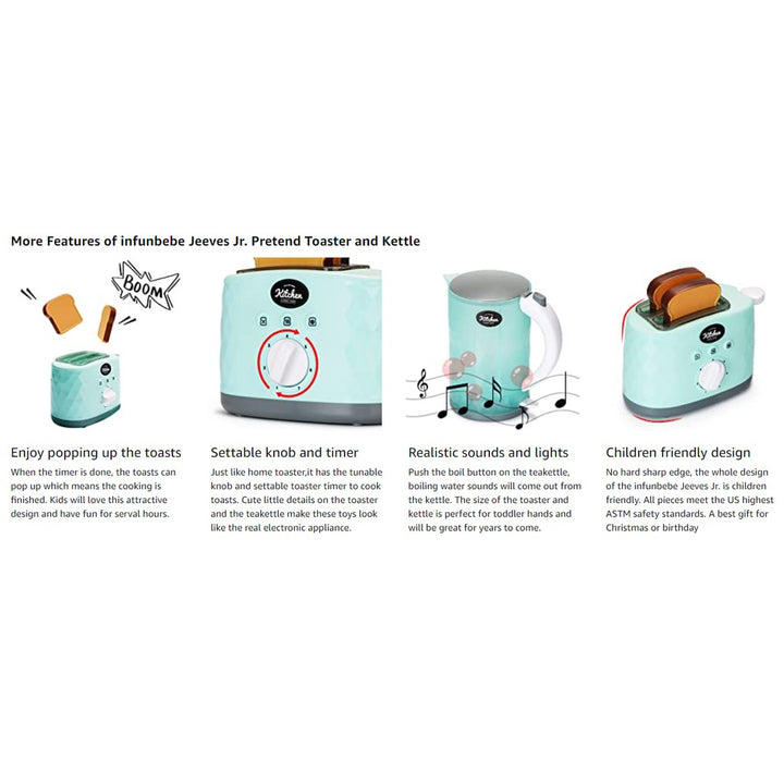 Infunbebe My First Kettle & Toaster