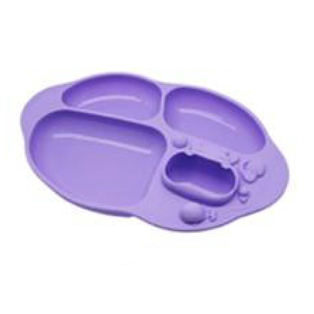 Marcus & Marcus Yummy Dips Suction Divided Plate- Willo