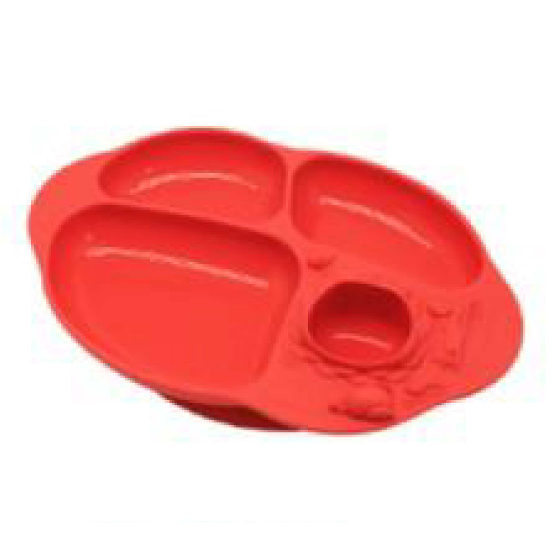 Marcus & Marcus Yummy Dips Suction Divided Plate- Marcus