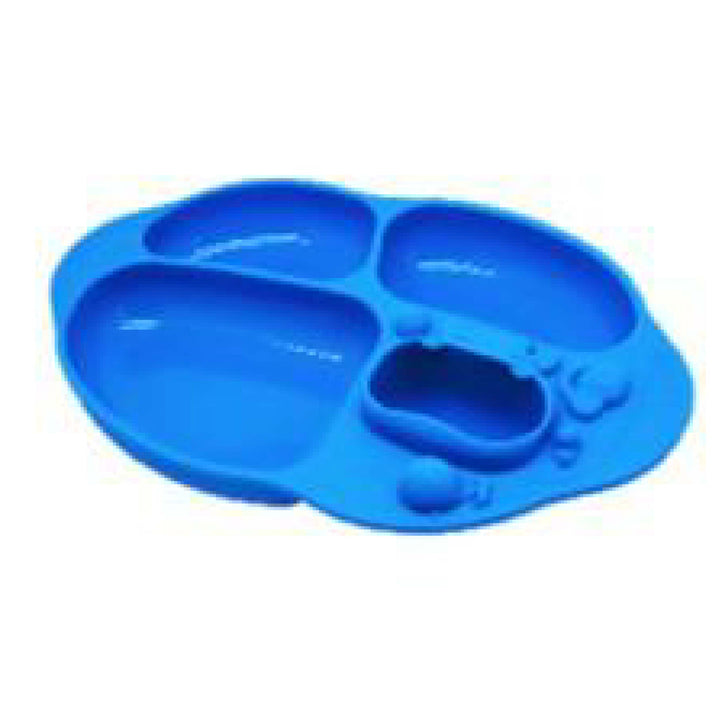 Marcus & Marcus Yummy Dips Suction Divided Plate- Lucas