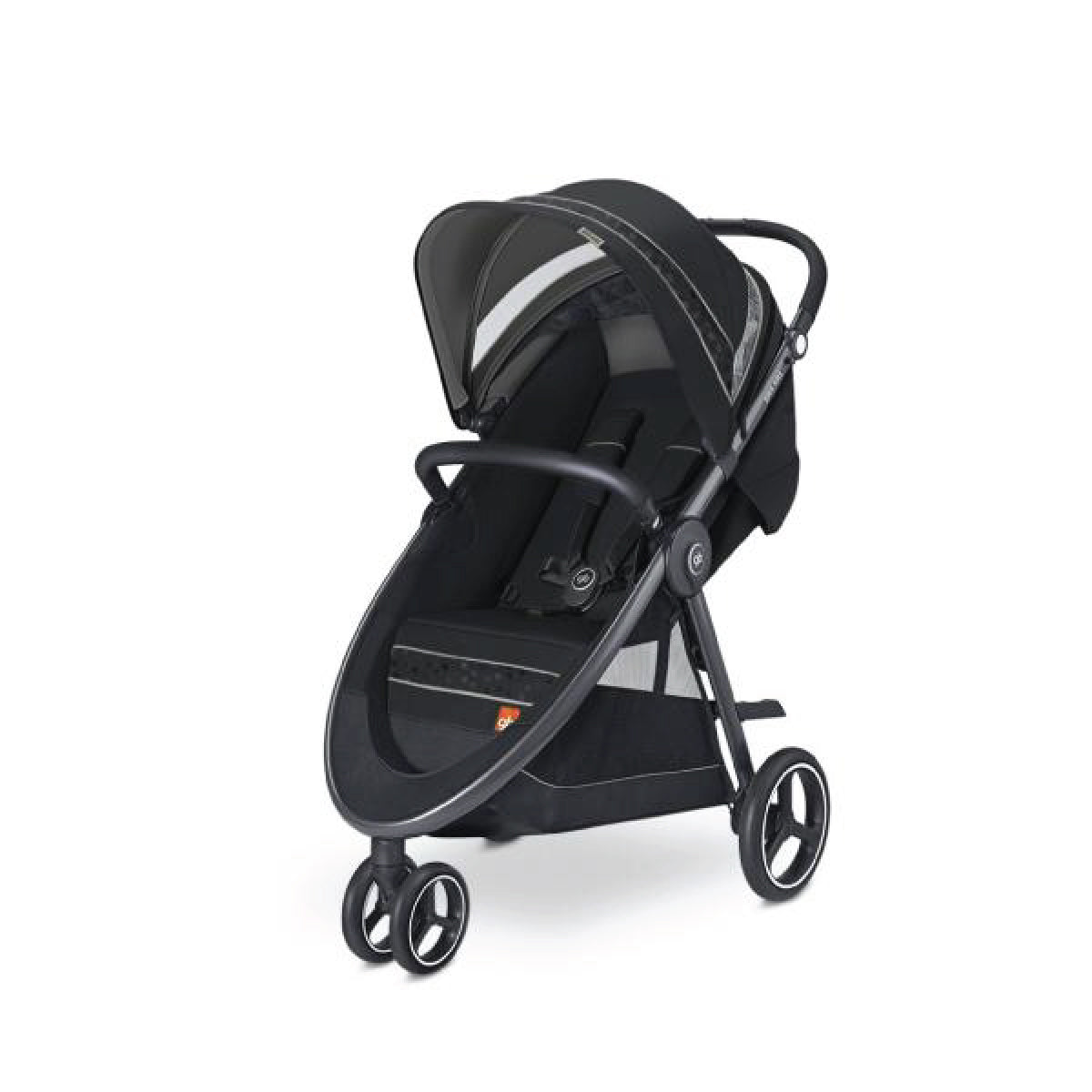 gb Biris Air 3 Stroller - Monument Black - Happikiddo.com