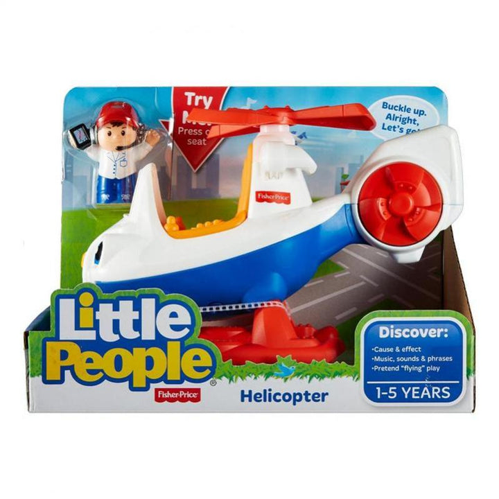 Fisher-Price Little People Vehicles- Helicopter (DNM75)