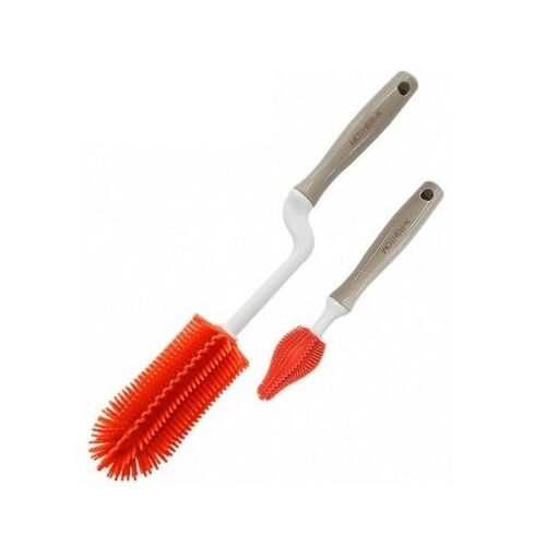 MOTHER-K Silicone Brush- Ruby Grapefruit