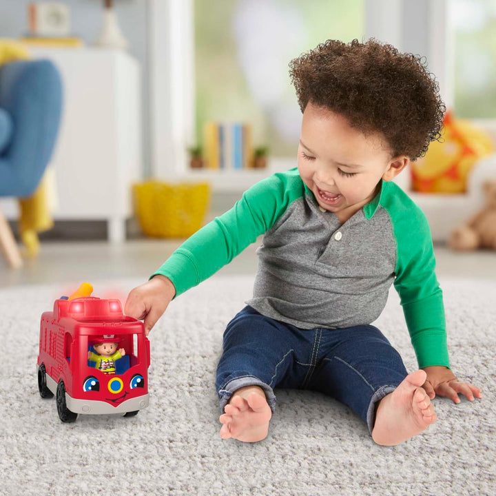 Fisher-Price Little People Helping Others Fire Truck (FDG44)