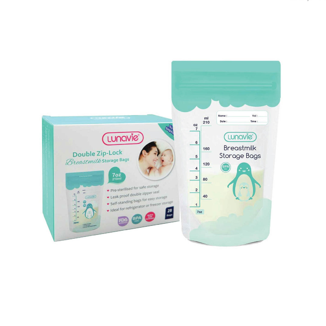 Lunavie Breastmilk Storage Bags 7oz - Happikiddo.com