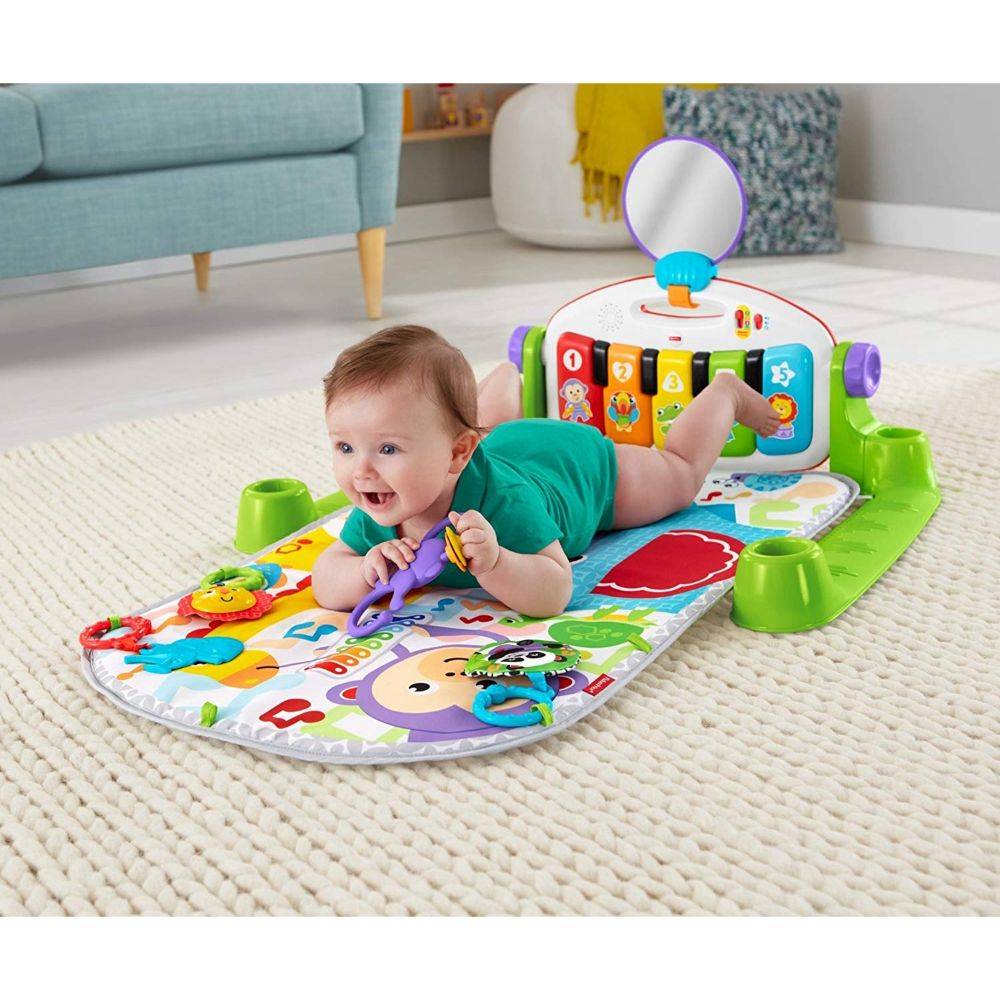 Fisher-Price Deluxe Kick & Play Piano Activity Gym (FGG45)