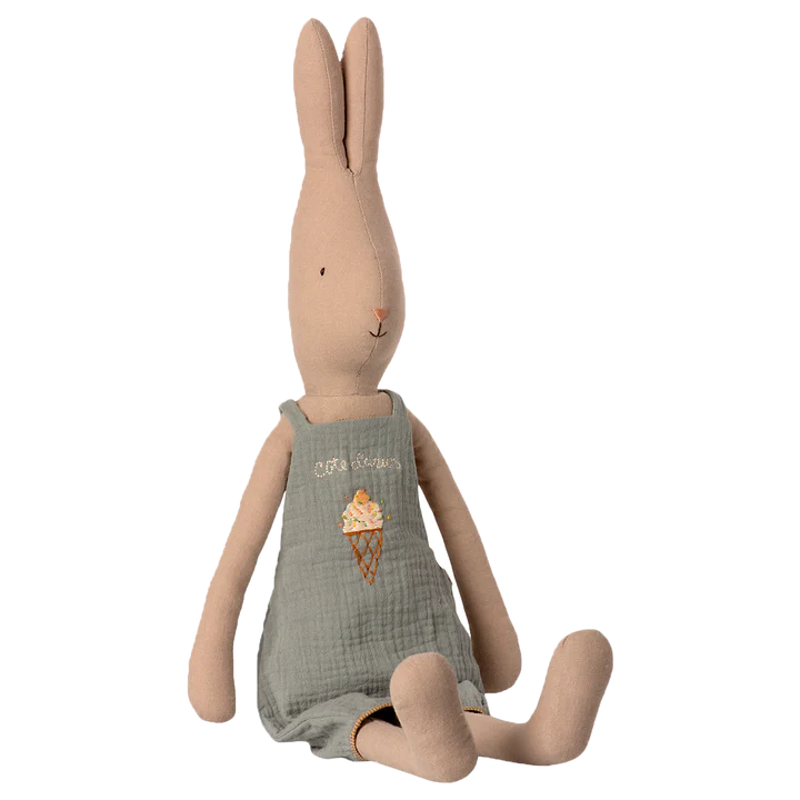 Maileg Rabbit size 4, Overall - Dusty Blue