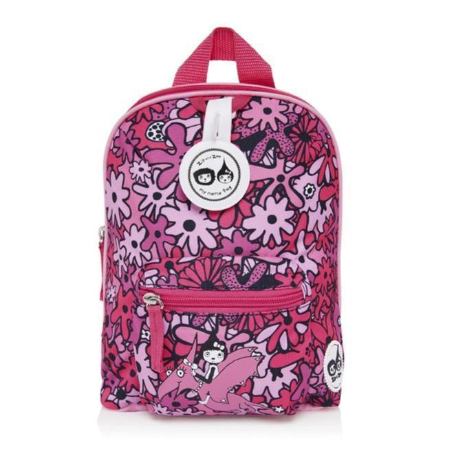 Babymel Zip & Zoe Floral Pink Mini Backpack – image 1