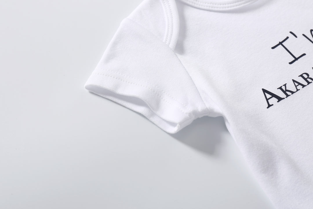 Akarana Baby Romper with Print 0-3 months