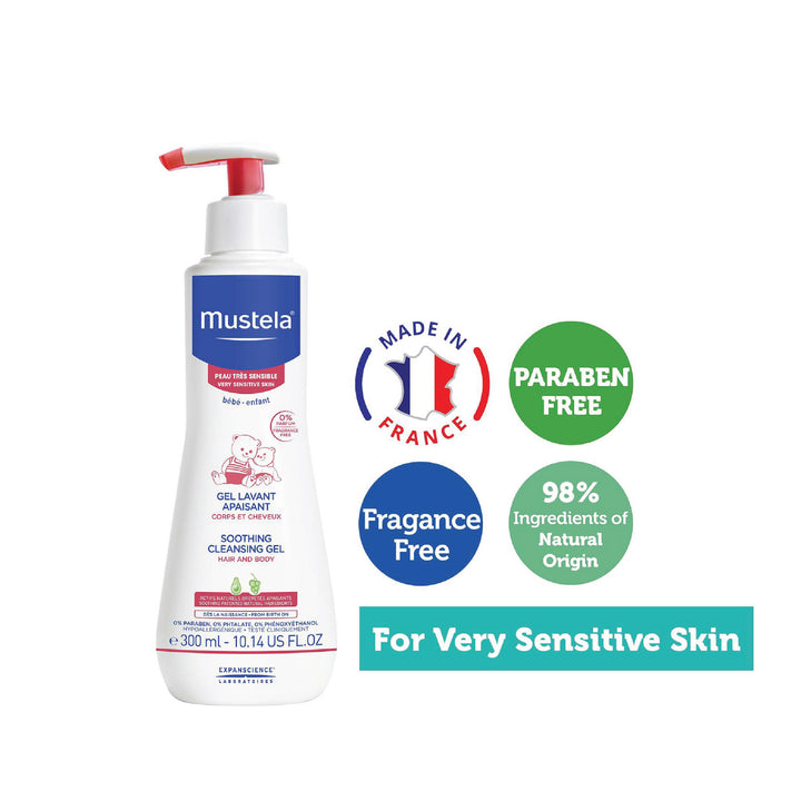 Mustela Soothing Cleansing Gel 300ml