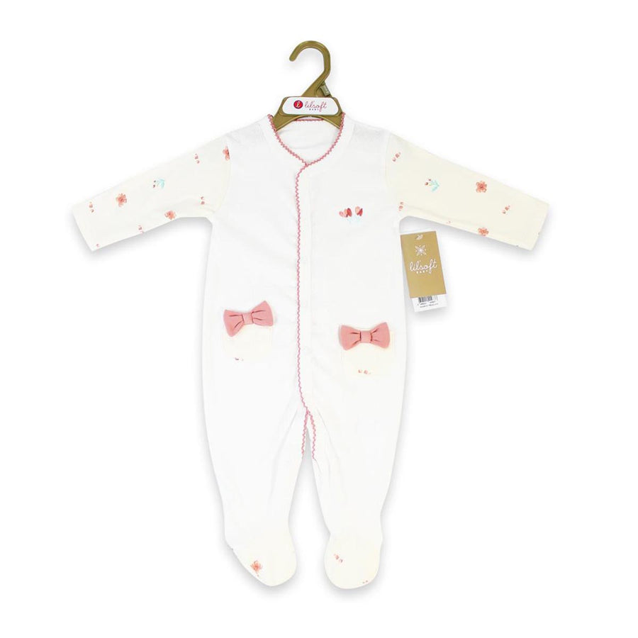 Lil'soft Sleepwear- Flower Ribbons - Happikiddo.com