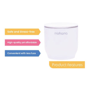 Momama Intelligent Portable Bottle Warmer - Pink - image 4 - Happikiddo.com