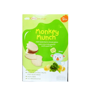 Monkey Munch Crispy Baked Fruit & Vege Munch 28g (8m+)