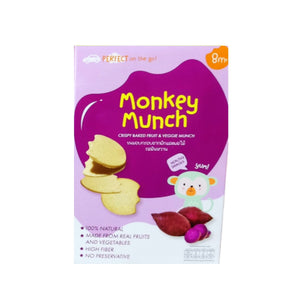 Monkey Munch Crispy Baked Fruit & Vege Munch 28g (8m+)