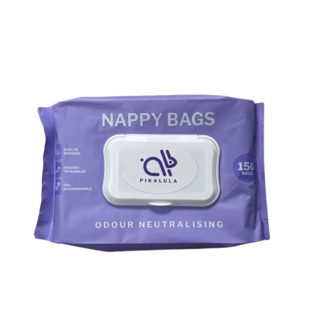 Pikalula Biodegradable Nappy Bags 150 Pcs