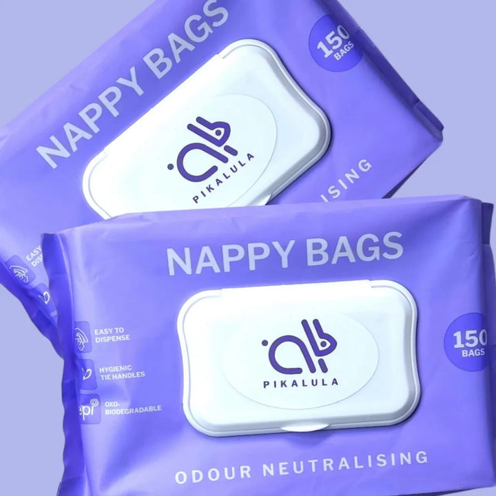 Pikalula Biodegradable Nappy Bags 150 Pcs