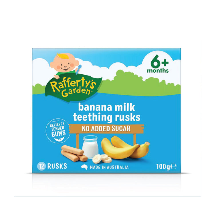 Rafferty's Garden Banana Milk Teething Rusks