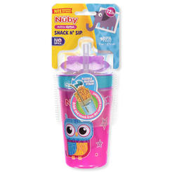 Nuby Active Sipeez Snack N' Sip 270ml/ 9oz